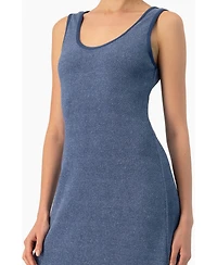 Ivonne Women's Scoop Neck Long Dress