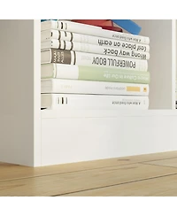 Homsee Wooden 10-Shelf Freestanding Standard Bookcase