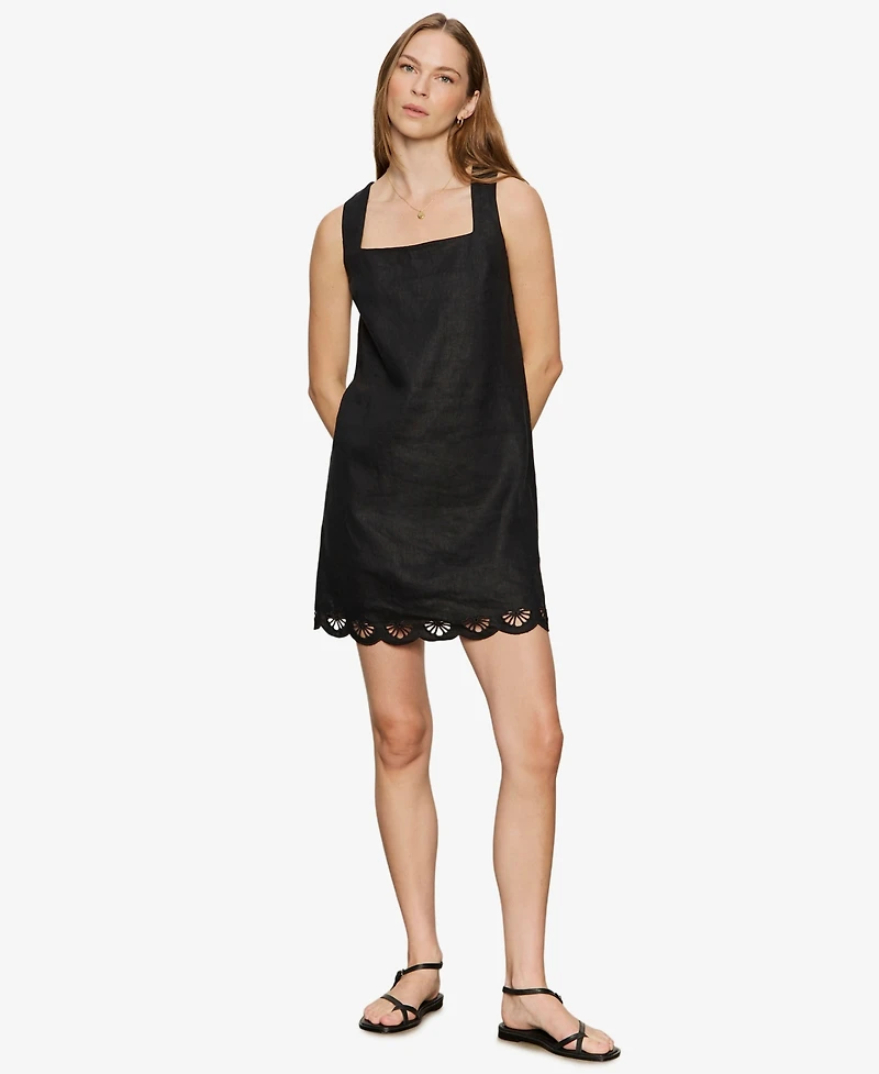 Sanctuary Women's Sleeveless Cutout Details Short Dress