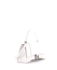 Pre-Owned Balenciaga Small Hourglass Top Handle Bag Embossed Leather