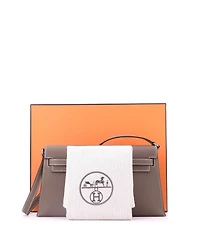 Pre-Owned HERMES Kelly Elan Shoulder Bag Epsom