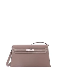 Pre-Owned HERMES Kelly Elan Shoulder Bag Epsom