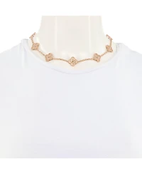 Pre-Owned Van Cleef & Arpels Vintage Alhambra 10 Motifs Necklace