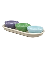 Fiesta Lavender Fields Mixed Colors 4-Pc. Condiment Set