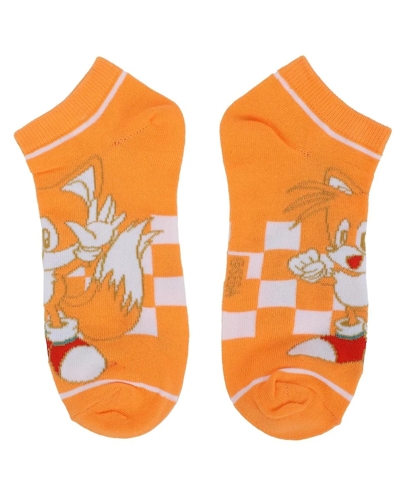 Sonic the Hedgehog Women's Characters 5-Pair Ankle Socks