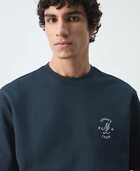 Mango Men's Heavyweight Graphic Embroidered T-Shirt