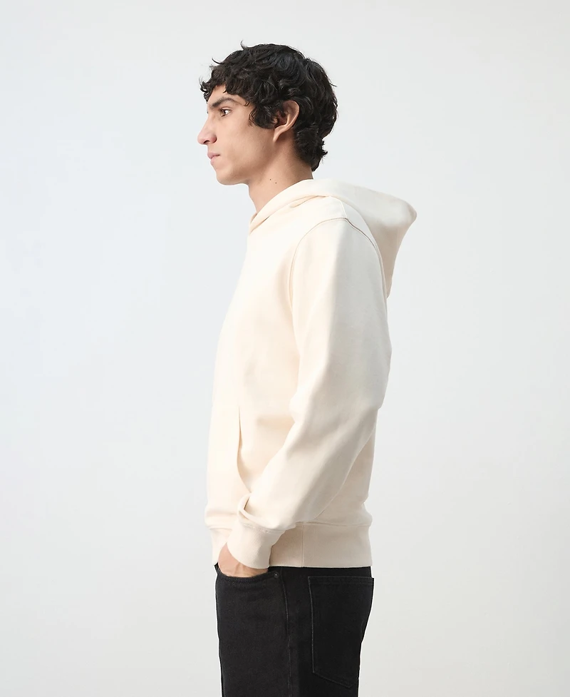 Mango Men's Cotton Hooded Sweatshirt