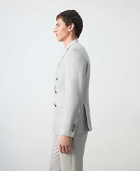 Mango Men's Amalfi Slim-Fit Double-Breasted Blazer