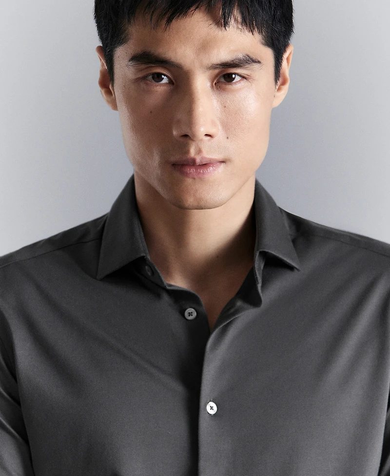 Mango Men's Comfort Stretch Non-Iron Shirt