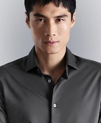 Mango Men's Comfort Stretch Non-Iron Shirt