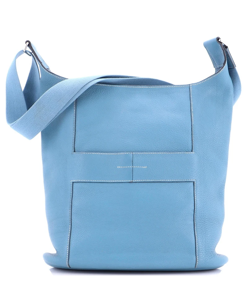 Pre-Owned HERMES Gm Sac Good News Bag Leather