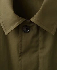 Mango Men's Zipper Water-Repellent Jacket