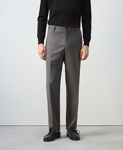 Mango Men's Ricardo Regular Fit Suit Pants