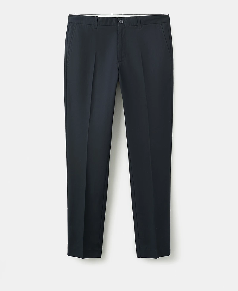 Mango Men's Cotton Slim Fit Twill Pants