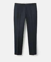 Mango Men's Cotton Slim Fit Twill Pants