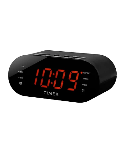 iHome Timex T232 Dual-Alarm Fm Usb Charging Alarm Clock Radio