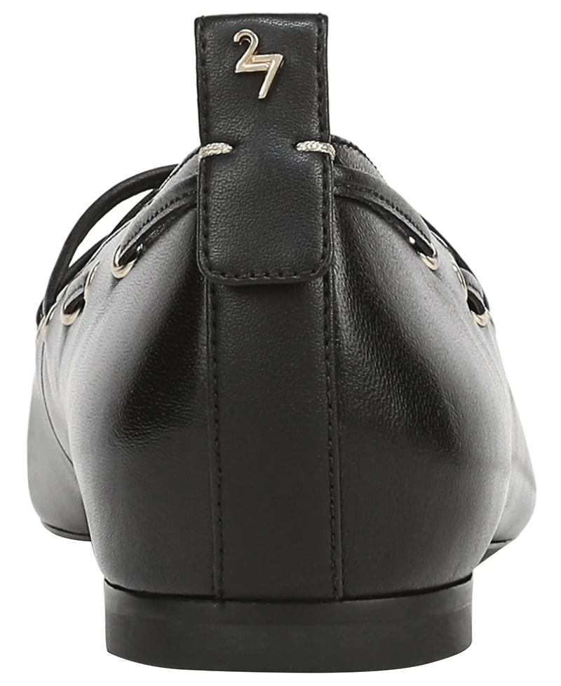 Naturalizer Women's Carla-Ghillie Ballerina Ballet Flats