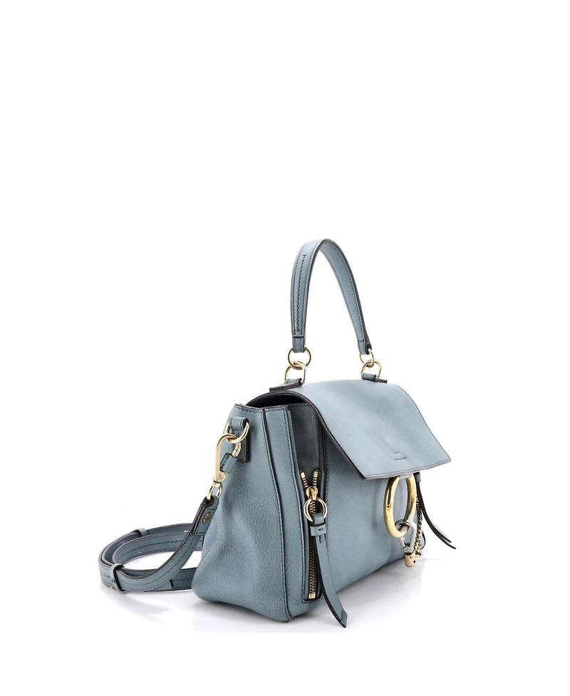 Pre-Owned Chloe Small Faye Day Bag Leather