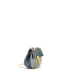 Pre-Owned Chloe Mini Drew Crossbody Bag Leather and Suede