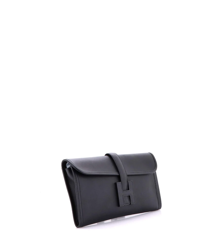 Pre-Owned HERMES 29 Jige Elan Clutch Swift