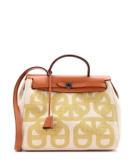 Pre-Owned HERMES 31 Herbag Zip Circuit 24 Vache Hunter and Leather