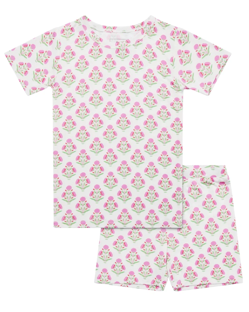Motette Toddler Girls Posy Pajama Set