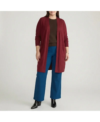 Universal Standard Plus Double Knit Sweater Cardigan