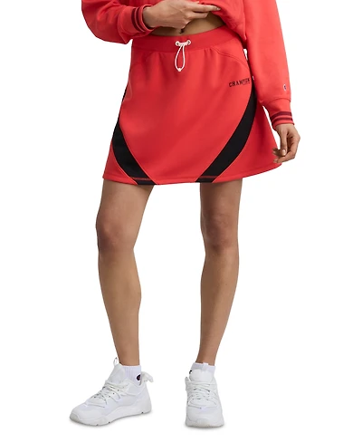 Champion Women's Endzone Color-Block Knit Skirt