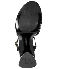Karl Lagerfeld Paris Women's Hickory Platform Dress Sandals