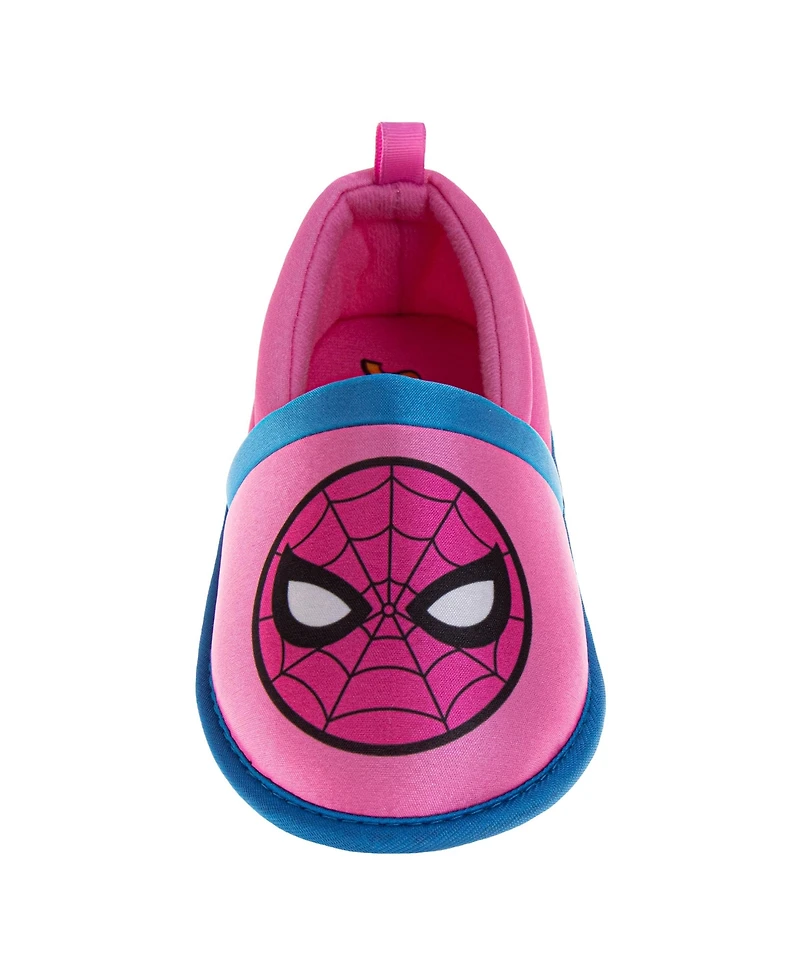 Spider-Man Toddler Marvel Spiderman Kids' Slippers Cozy, Plush