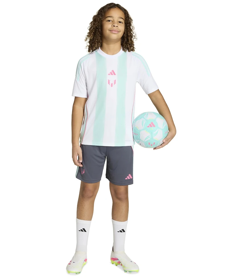 adidas Boys' and Girls' 6-20 Messi Training Soccer Jersey