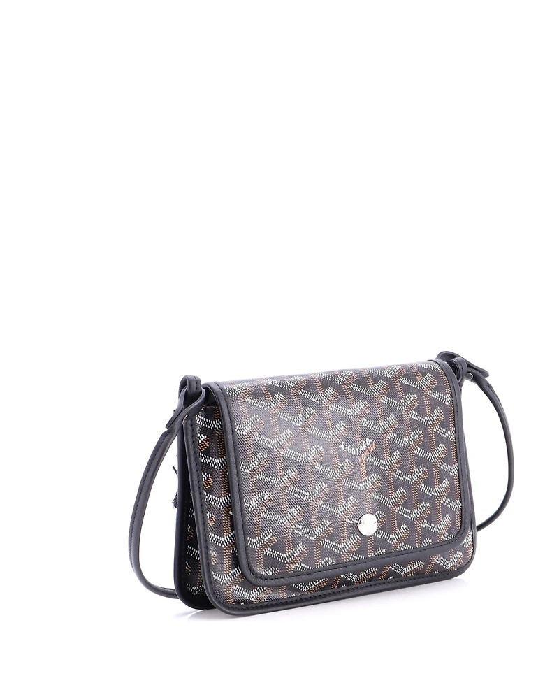 Pre-Owned Goyard Plumet Clutch Wallet Coated Canvas