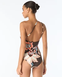 Vince Camuto Women's One-Shoulder One-Piece Swimsuit