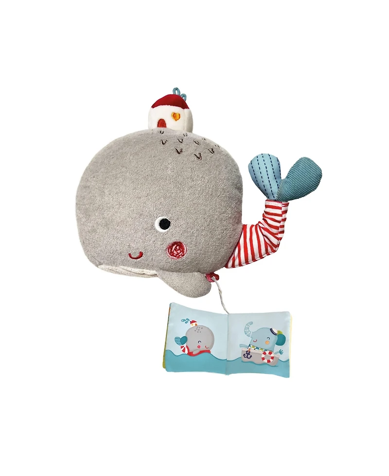 Bababoo and friends Wilma Whale Character Book & Plush Set