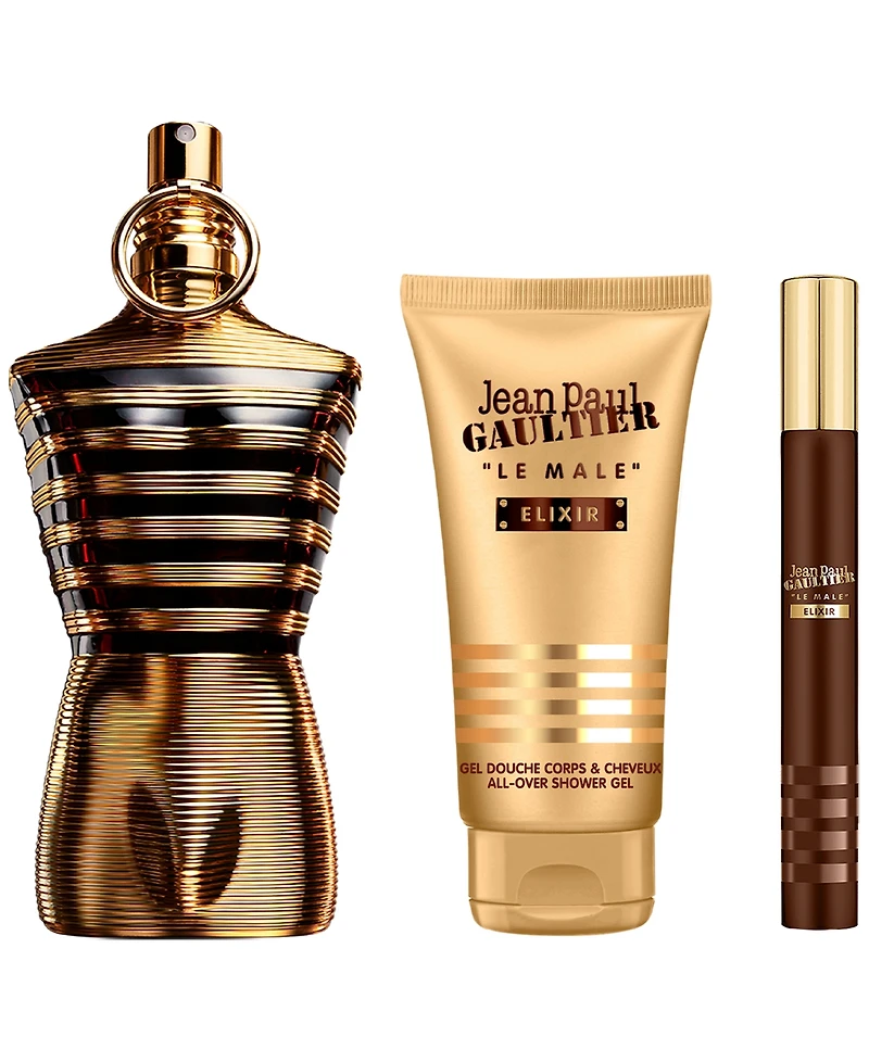 Jean Paul Gaultier 3-Pc. Le Male Elixir Gift Set