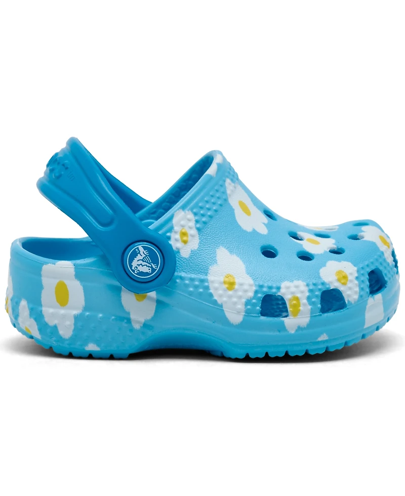 Crocs Infant Littles Daisy Classic Clogs from Finish Line