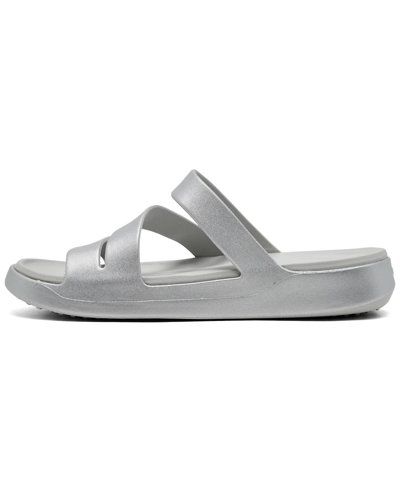 Crocs Women's Getaway Casual Metallic Strappy Sandals from Finish Line
