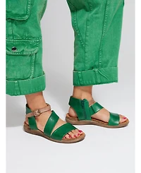 Miz Mooz Meadow Women's Buckle Sandal Orange 40