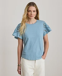 Lauren Ralph Women's Crewneck Top