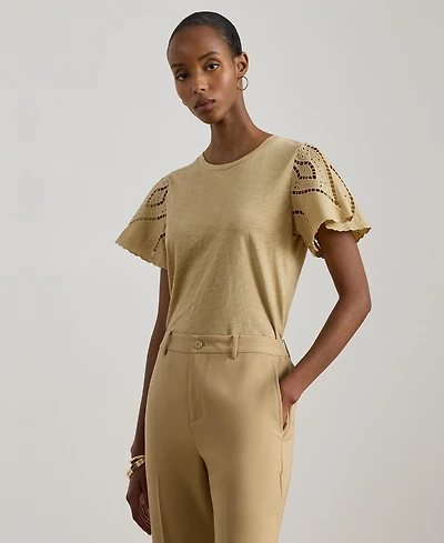 Lauren Ralph Women's Crewneck Top