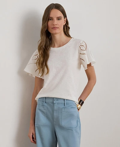 Lauren Ralph Women's Crewneck Top