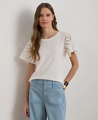 Lauren Ralph Women's Crewneck Top