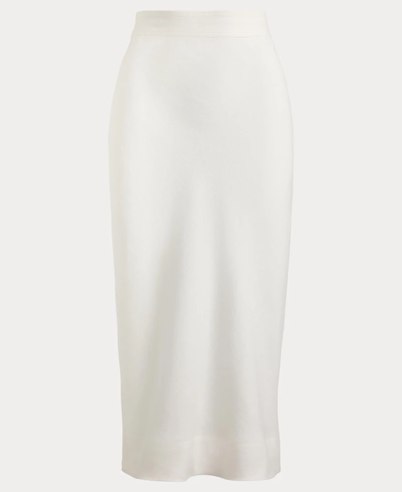 Lauren Ralph Women's Midi Pencil Skirt
