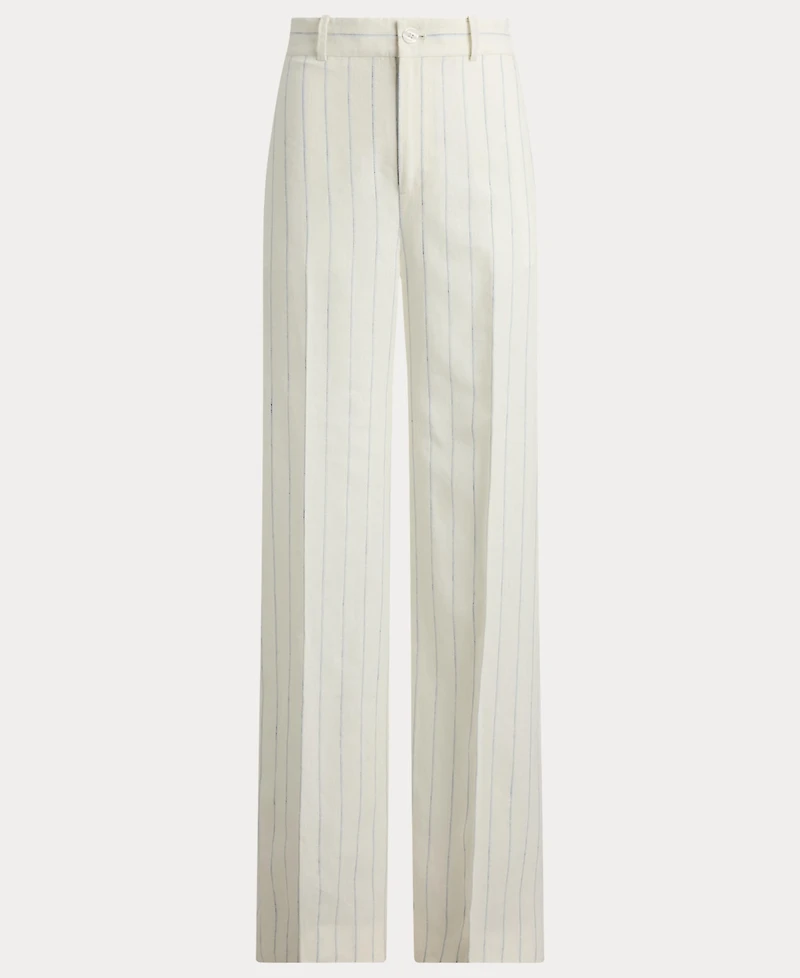 Lauren Ralph Women's Striped Wide Leg Pants