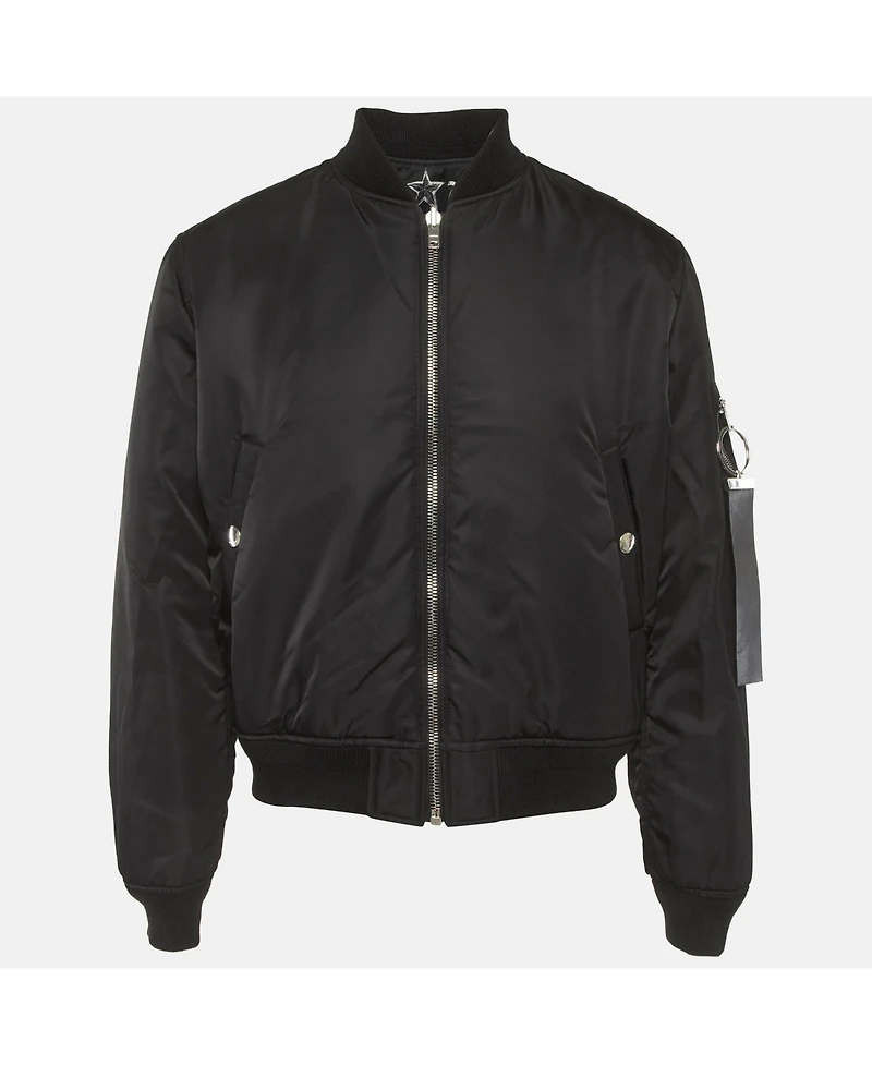 Pre-Owned Givenchy Men's Tattoo Print Reversible Bomber Jacket