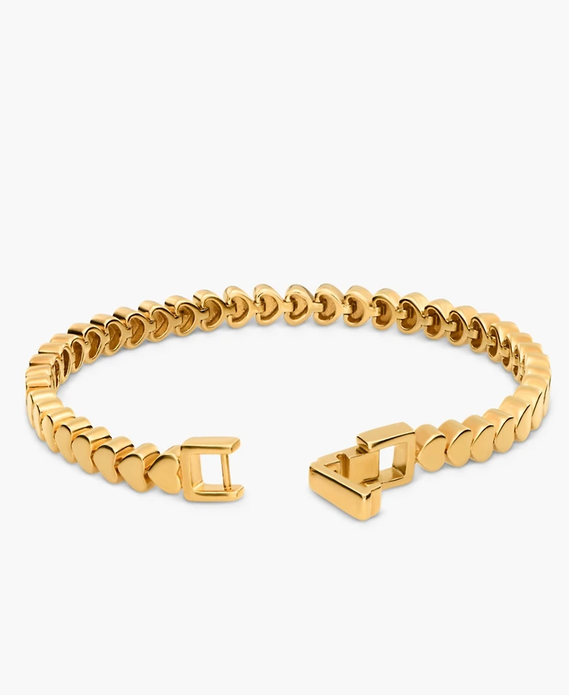 Oak & Luna Dotted Heart Bracelet