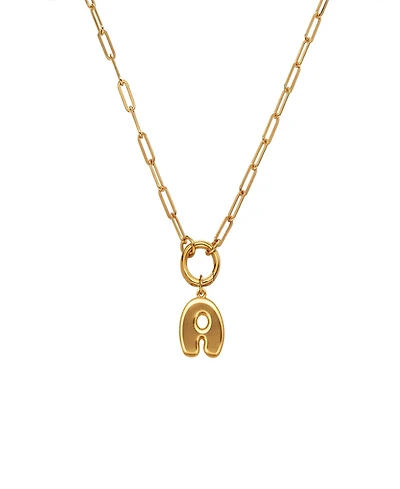 Oak & Luna Bubble Up Initial Necklace
