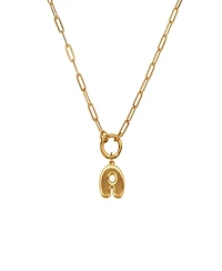 Oak & Luna Bubble Up Initial Necklace
