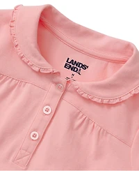 Lands' End Girls Frill Collar Tee