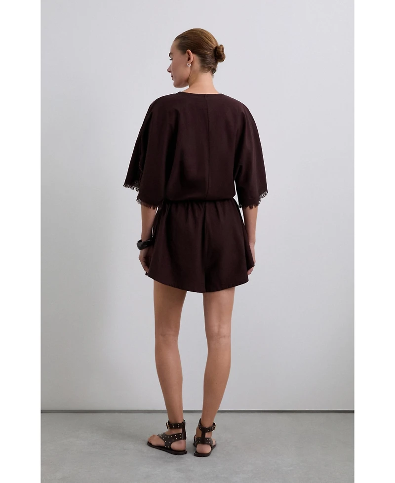 Scalpers Women's Shortrustic Linen